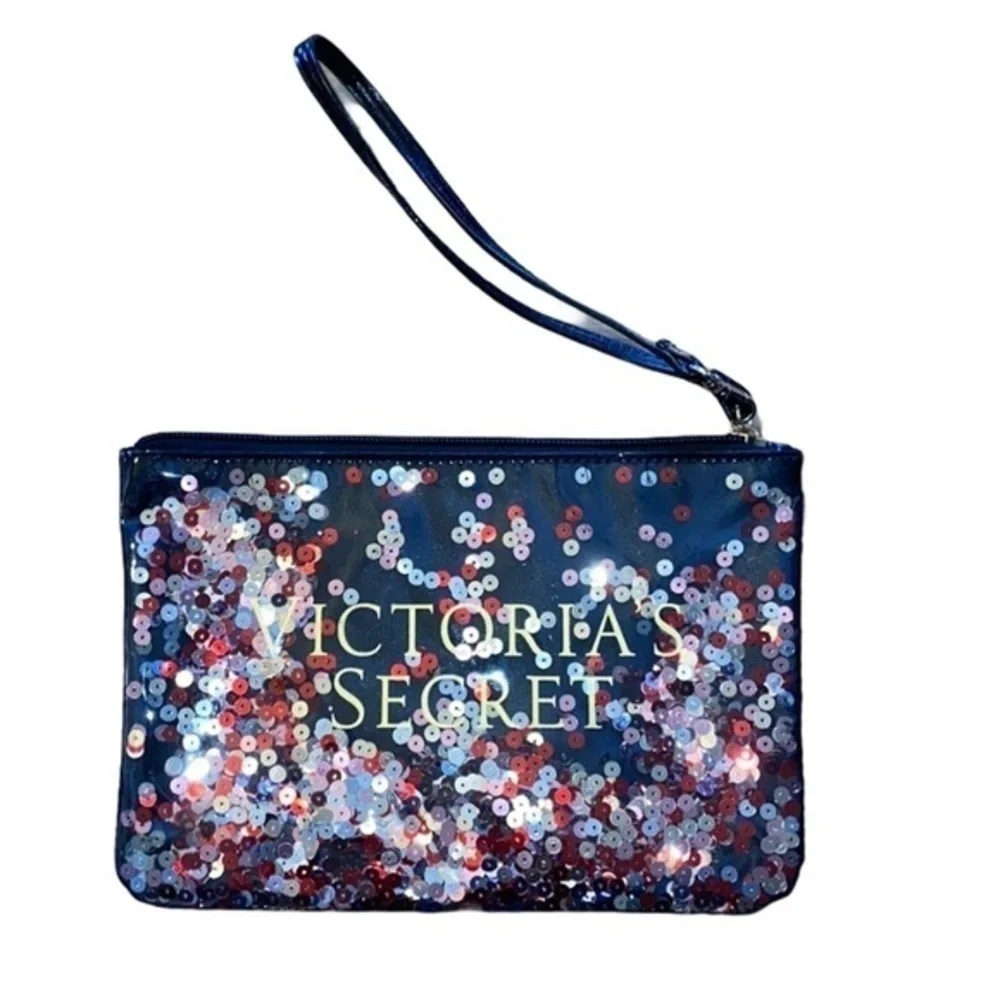 Victoria’s Secret Wristlet Movable Confetti Sequins